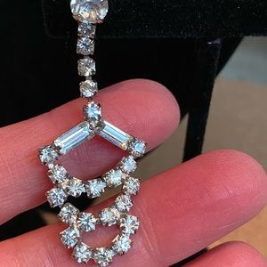 Gorgeous Vintage Sparkling Choker and Earrings!!!